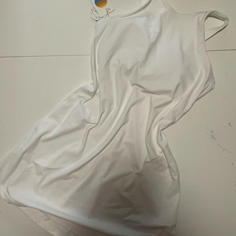 Vuori Athletic White Dress